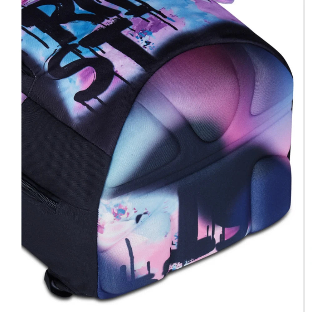 Zaino Seven Dual Quick Graffiti Girl - Doppio Scomparto, Fondo Rigido