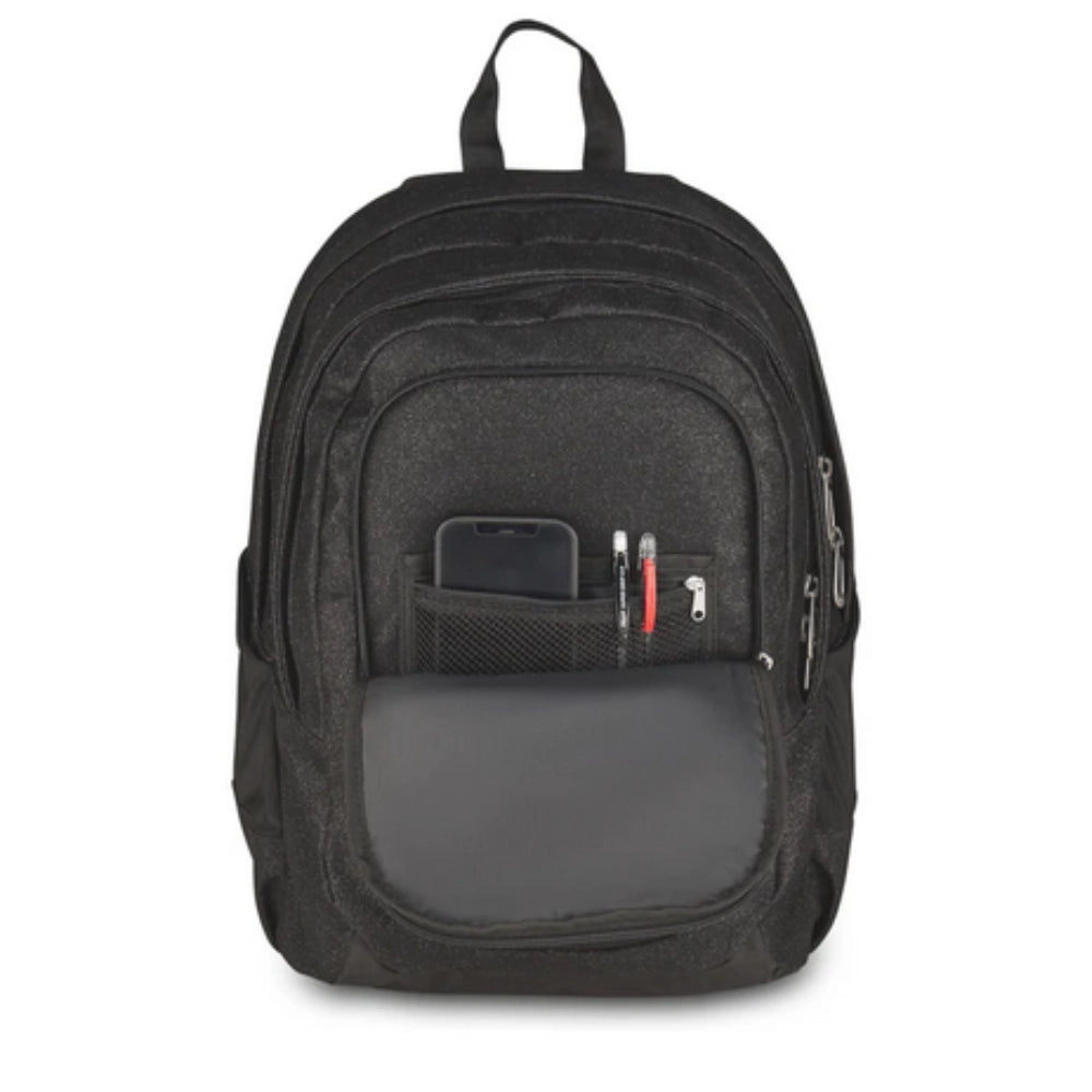 ZAINO Seven® TECH SHINY Glitter nero 2026 Cartoleria Claudio