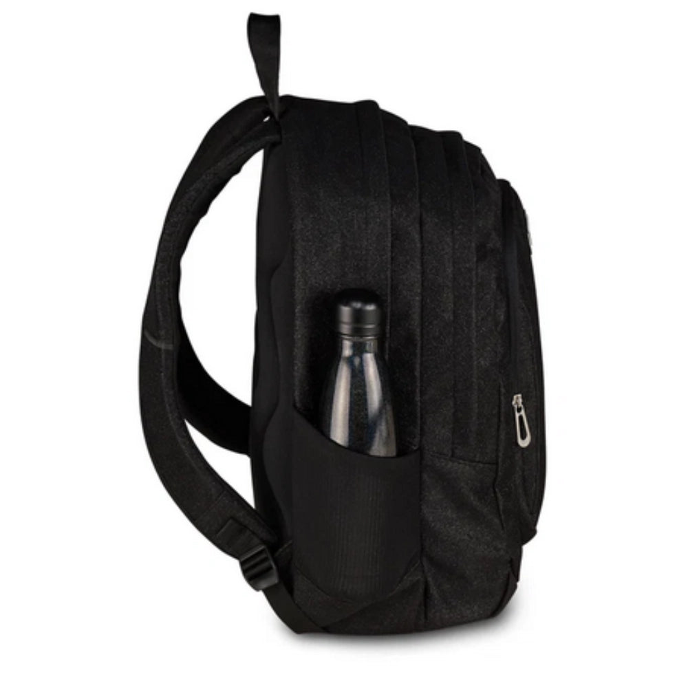 ZAINO Seven® TECH SHINY Glitter nero 2026 Cartoleria Claudio