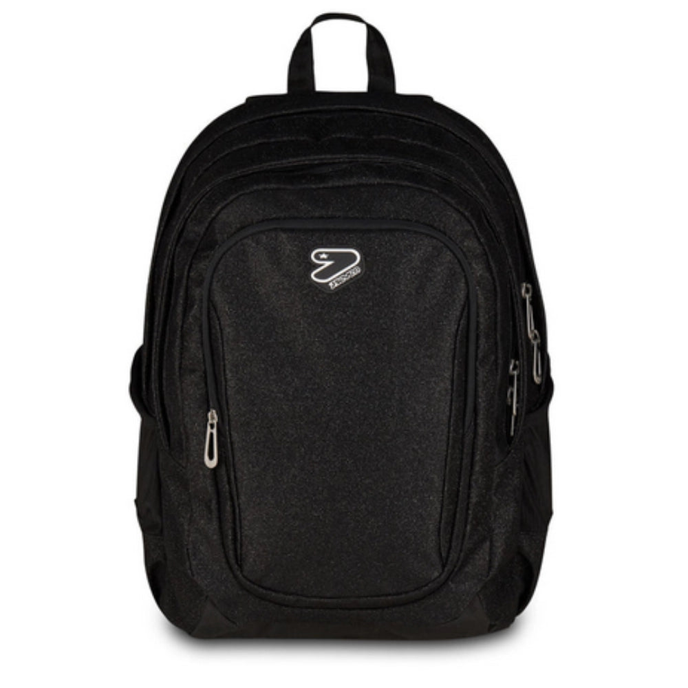 ZAINO Seven® TECH SHINY Glitter nero 2026 Cartoleria Claudio