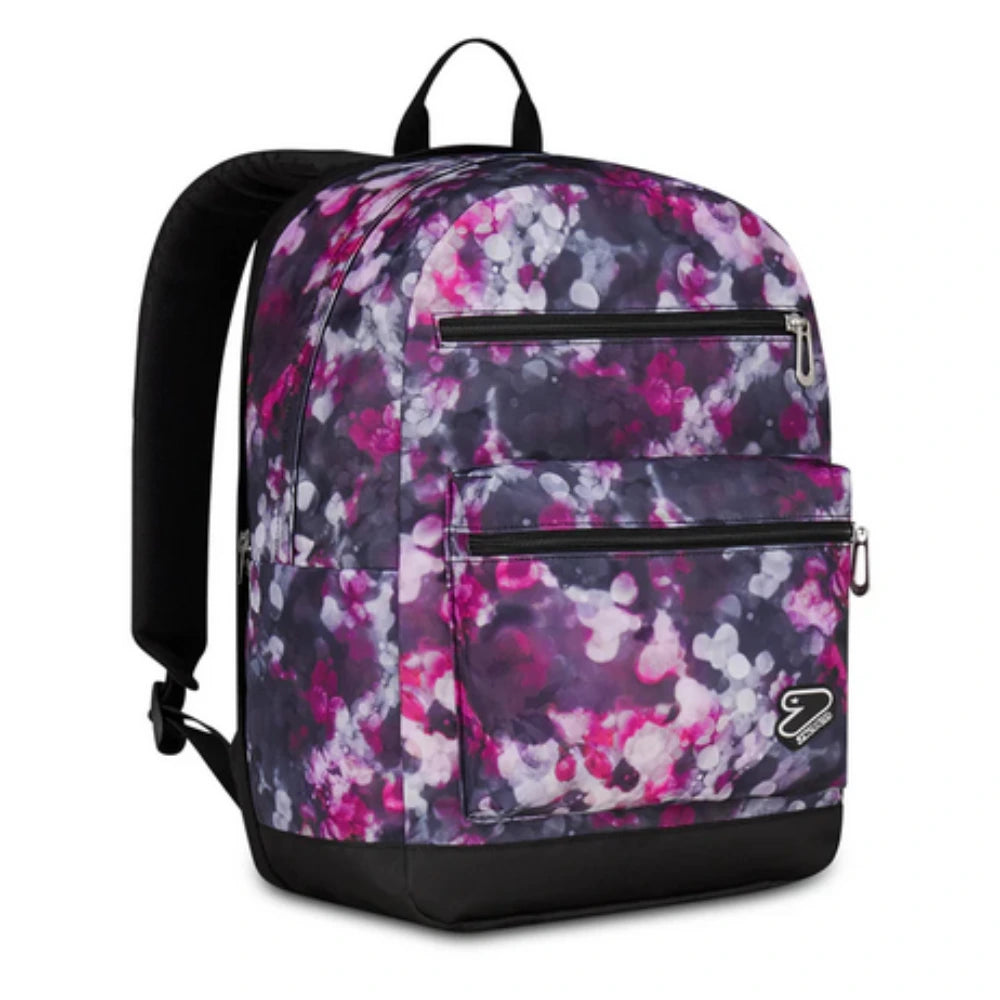 Zaino Seven® The Double Reversibile 29L – Blooming Time Girl, Cuffie Wireless + Markers in Omaggio