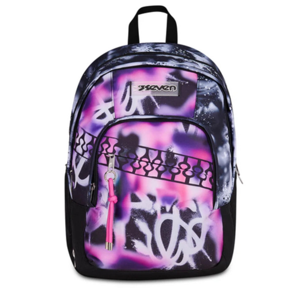 Zaino Seven® Dual Detach 32L – Buzzy Note Girl, Scomparto Staccabile come Zainetto