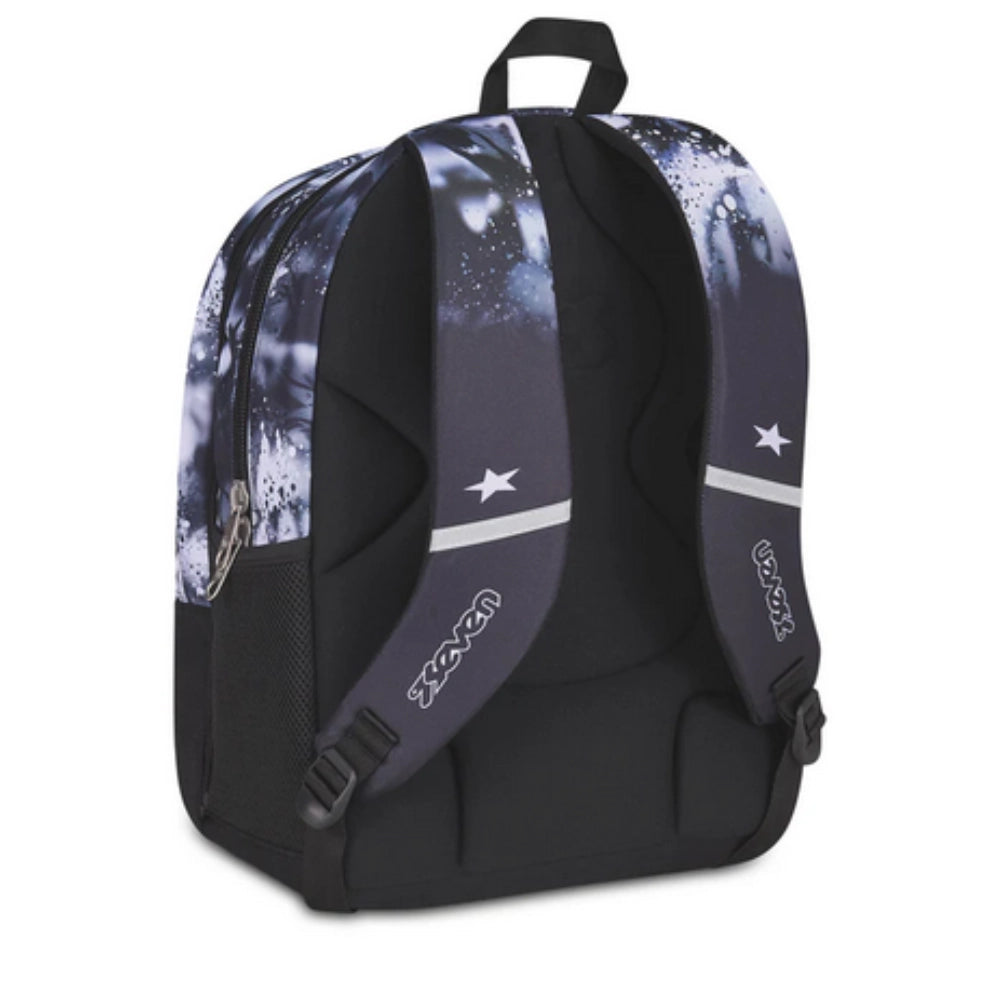 Zaino Seven® Dual Detach 32L – Buzzy Note Girl, Scomparto Staccabile come Zainetto