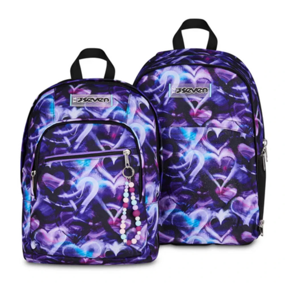 Zaino Seven® Dual Detach 32L – Love Pass Girl, Scomparto Staccabile come Zainetto