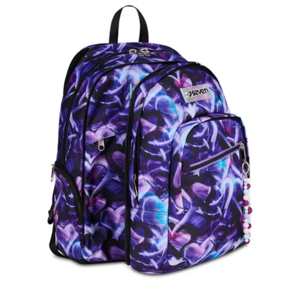 Zaino Seven® Dual Detach 32L – Love Pass Girl, Scomparto Staccabile come Zainetto