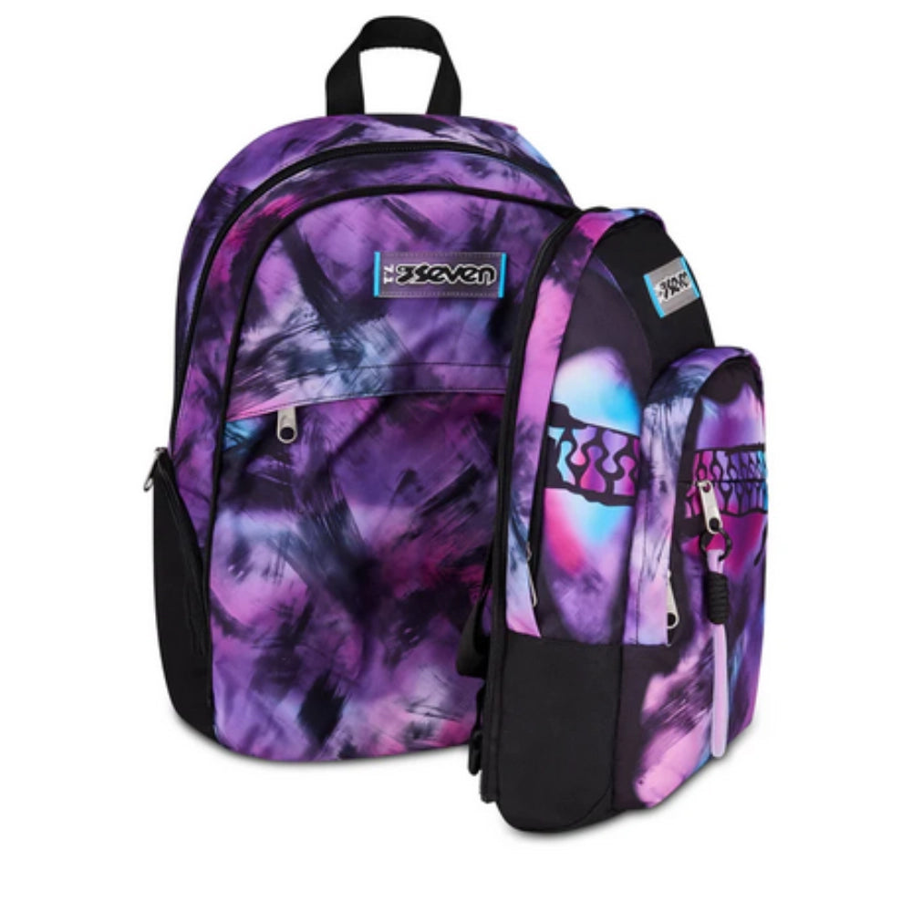 Zaino Seven® Dual Detach 32L – Pink Fusion Girl, Scomparto Staccabile come Zainetto