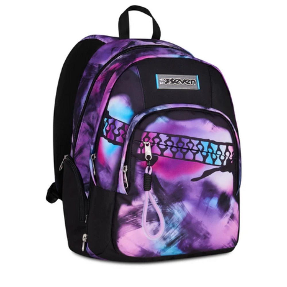 Zaino Seven® Dual Detach 32L – Pink Fusion Girl, Scomparto Staccabile come Zainetto