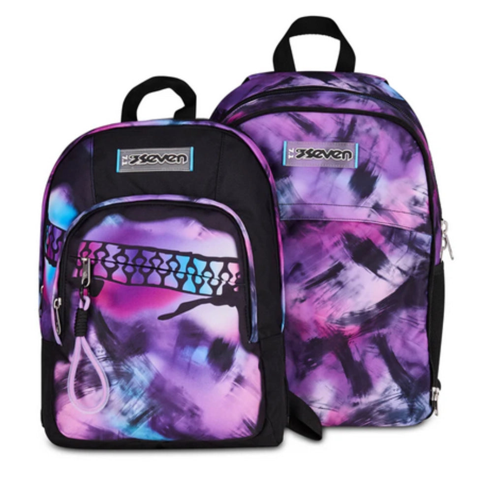 Zaino Seven® Dual Detach 32L – Pink Fusion Girl, Scomparto Staccabile come Zainetto