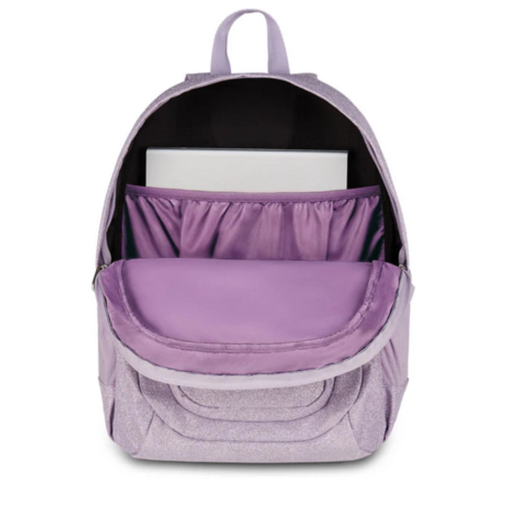 Zaino Seven® Tech Shiny 29L – Glicine, Doppio Scomparto e Tasca PC