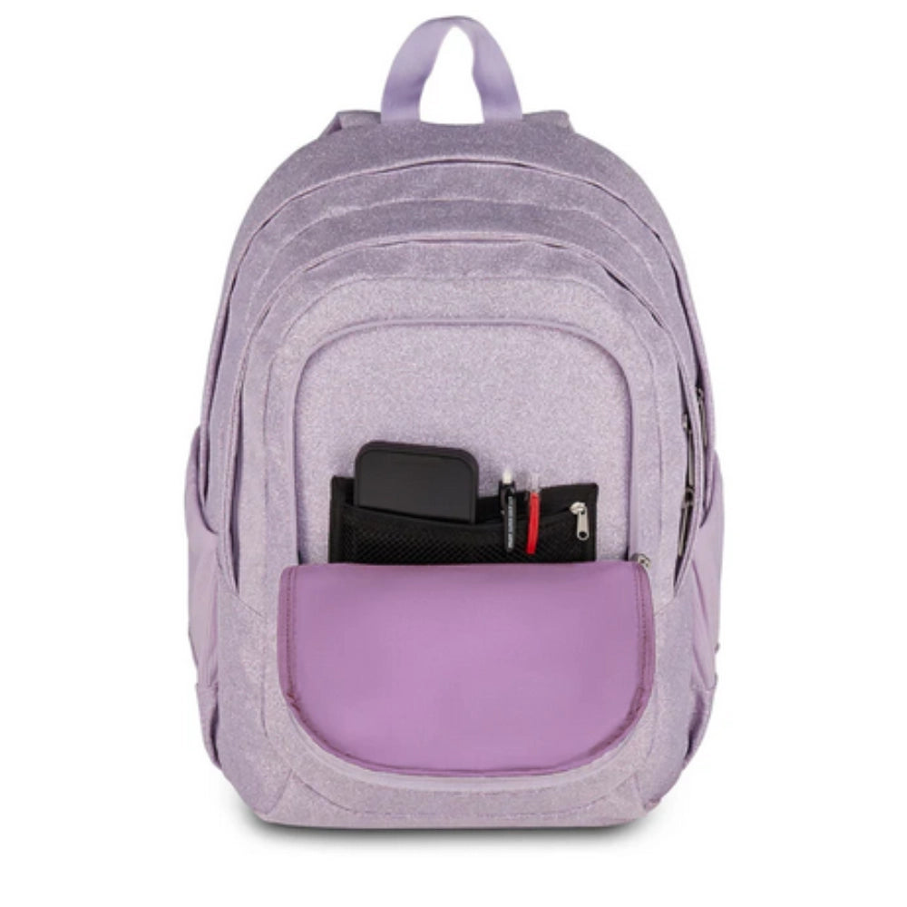 Zaino Seven® Tech Shiny 29L – Glicine, Doppio Scomparto e Tasca PC