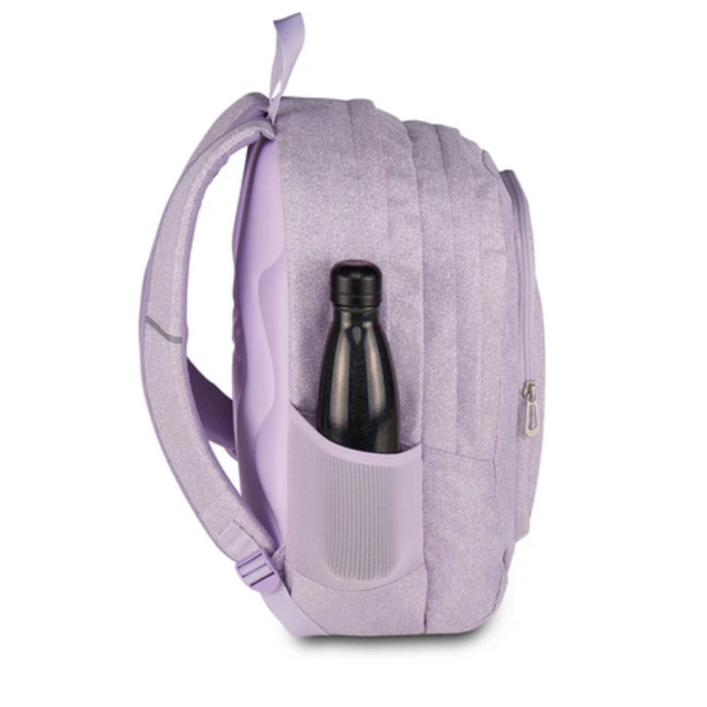 Zaino Seven® Tech Shiny 29L – Glicine, Doppio Scomparto e Tasca PC