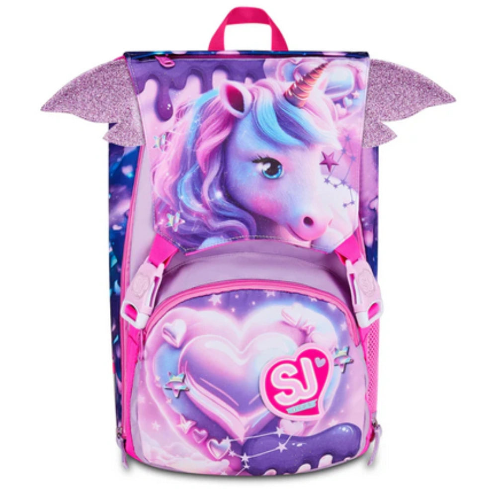 SJ Girl Zaino Estensibile Big – Pixie Unicorn 2026 | Seven