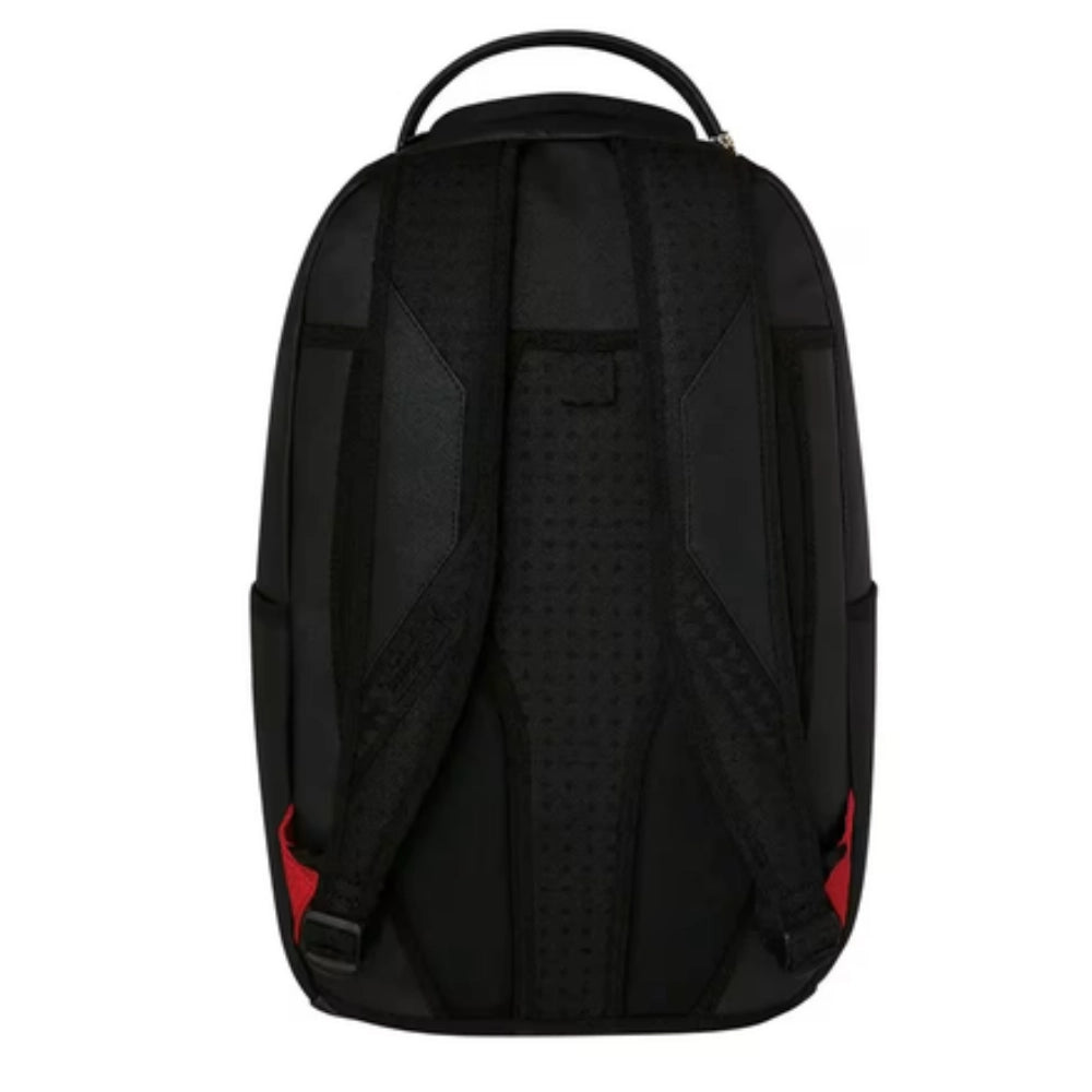 Zaino Sprayground Blacked Out Embossed Gold Tooth – Ecopelle Unisex 27x45x15 cm