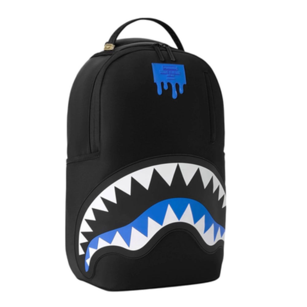 Zaino Sprayground Shark Central Light Blue – Ecopelle Unisex 46x29x15 cm