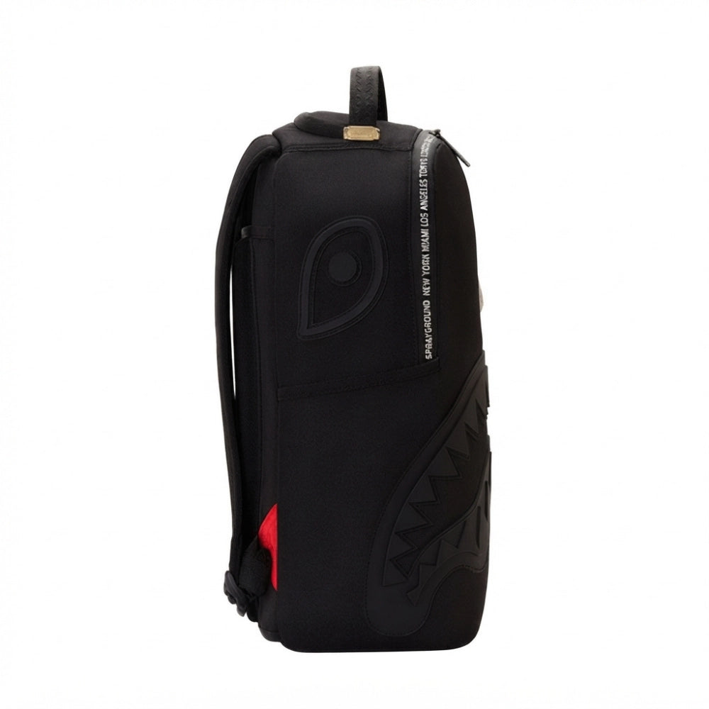 Sprayground Shark Central Printed Zip Zaino Nero