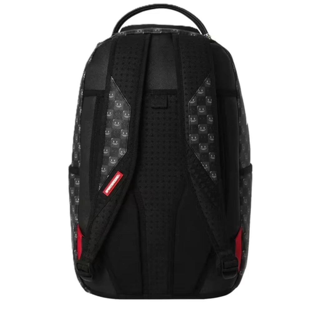 Zaino Sprayground Sharks in Paris WTF Bubbly Black Check – Ecopelle Unisex