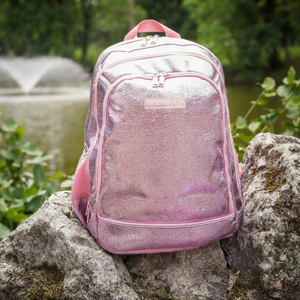 Zaino TintaUNITA Glitter Rosa