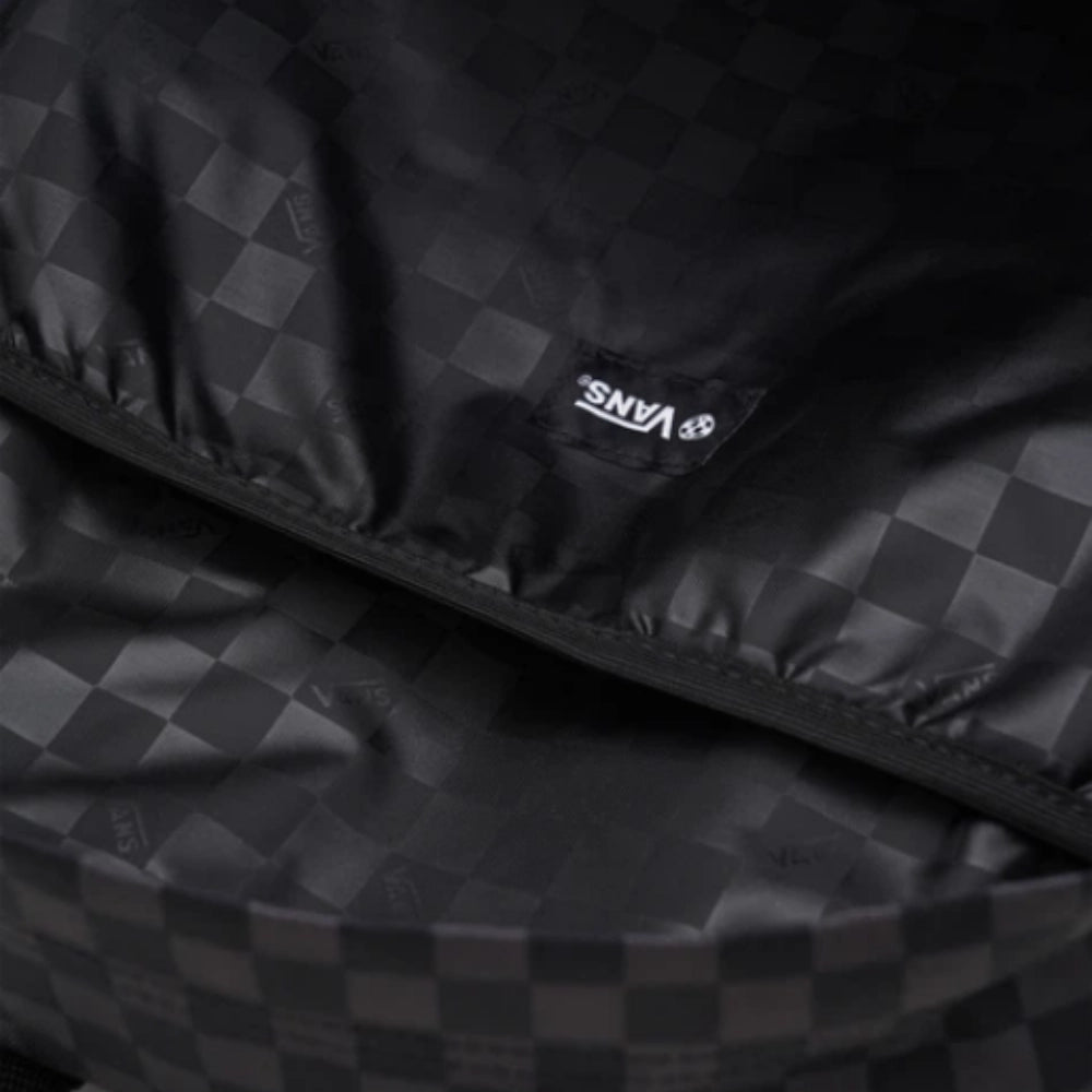 Zaino Vans Old Skool Check Nero e Grigio Scuro Black Charcoal | VN000H4XBA51