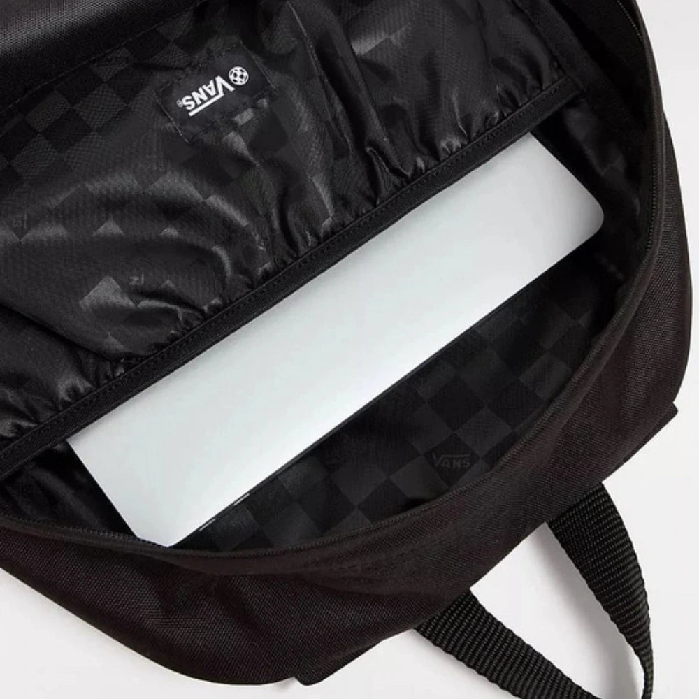 Zaino nero Vans Old Skool Drop V da 22 litri con scomparto interno per laptop da 15 pollici e tasca porta borraccia giugliano in campania napoli