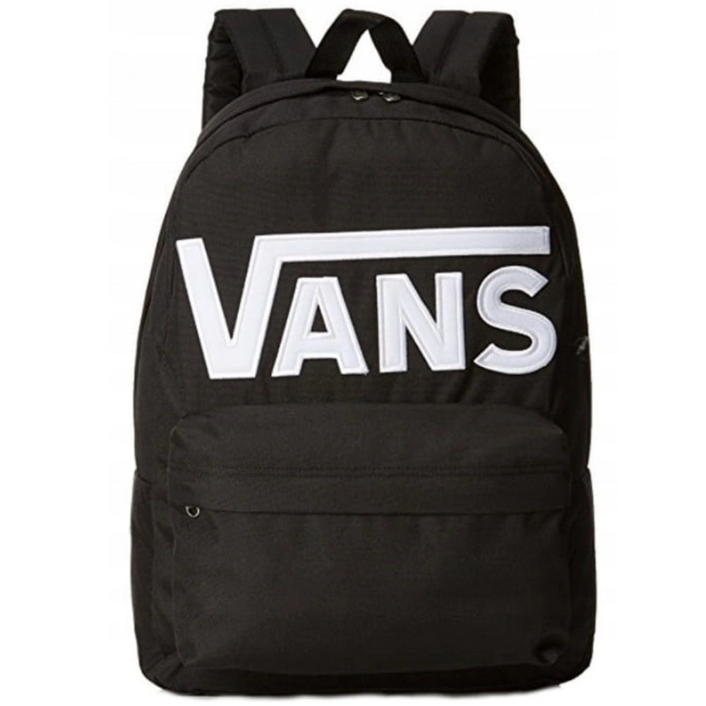 Zaino nero Vans Old Skool Drop V da 22 litri con scomparto interno per laptop da 15 pollici e tasca porta borraccia